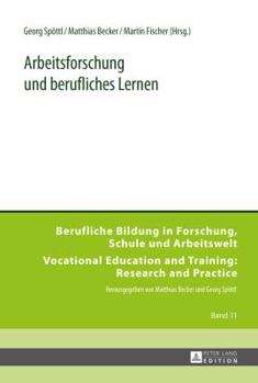 Hardcover Arbeitsforschung und berufliches Lernen [German] Book