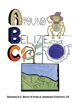Paperback ABC Around Belize Book