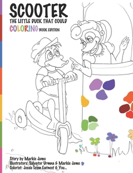 Paperback Scooter: The Little Duck That Could Book