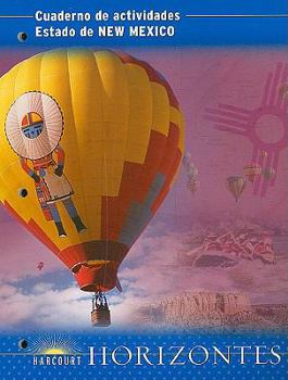 Paperback Harcourt Horizontes: Cuaderno de Actividades Estado de New Mexico [Spanish] Book