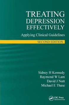 Paperback Treating Depression Effectively: Applying Clinical Guidelines Book