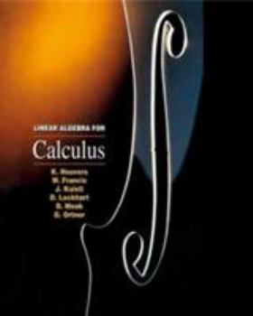 Paperback Linear Algebra for Calculus Book