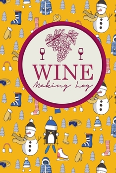 Paperback Wine Making Log Book