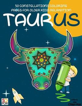 Paperback Taurus 50 Coloring Pages For Older Kids Relaxation Book