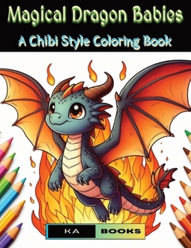 Magical Dragon Babies: A Coloring Book for All Ages with 75 Chibi Baby Dragon Designs for Relaxation and Joy: Adorable baby dragons to color
