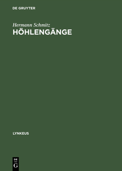 Hardcover Höhlengänge: Über Die Gegenwärtige Aufgabe Der Philosophie [German] Book