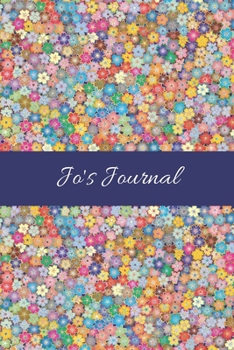 Jo's Journal: Cute Personalized Name College-Ruled Notebook for Girls & Women - Blank Lined Gift Journal/Diary for Writing & Note Taking