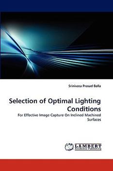 Paperback Selection of Optimal Lighting Conditions Book