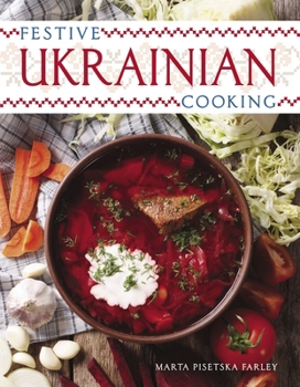 Hardcover Festive Ukrainian Cooking Book