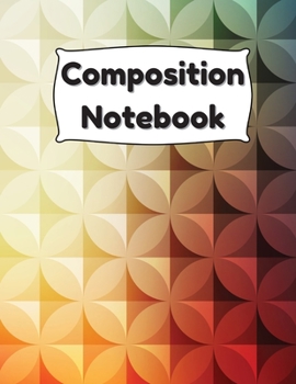 Paperback Composition Notebook: Simple linear notebook with college ruled 100 pages (8.5x11 format) / Composition Notebook for students / Wide Blank L Book