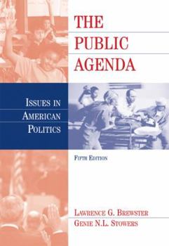 Paperback The Public Agenda: Issues in American Politics Book