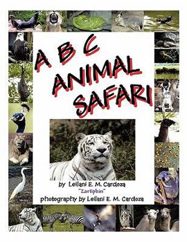 Paperback A B C Animal Safari Book