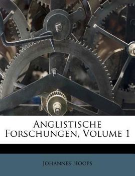 Paperback Anglistische Forschungen, Volume 1 Book