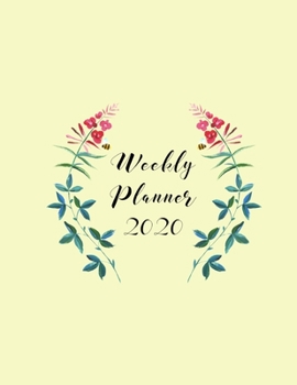 Weekly Planner 2020: 2020 Nurses Weekly Organizer