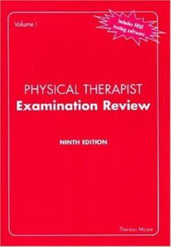 Paperback Physical Therapist Examination Review, 2 Volume Set (Expanded) Book