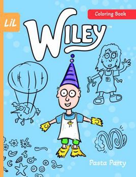 Paperback Wiley: Coloring Book: Pasta Party Book