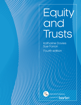 Paperback Equity and Trusts Book
