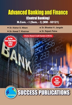 Paperback Central Banking, First Year, M.Com, Sem-I-English Book