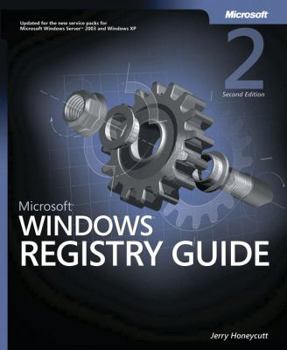 Paperback Microsoft Windows Registry Guide [With CDROM] Book