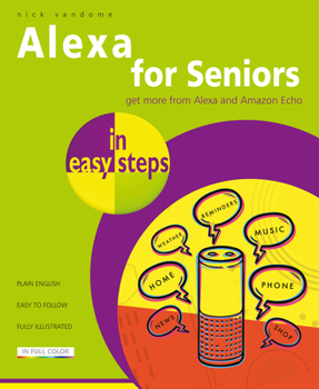 Paperback Alexa for Seniors in Easy Steps Book