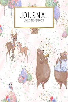Journal Lined Notebook: Spring Boho Floral Springtime | Blank Lined Journal | Gratitude Journal | 6" x 9" 100 Pg |Motivational Quotes | Self-Care | Diary | Gift