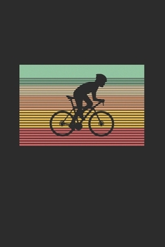 Fahrrad Notizbuch: Retro Vintage Fahrrad Geschenk / 6x9 Zoll / 120 linierte Seiten