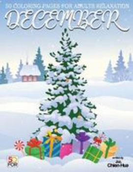 Paperback December 50 Coloring Pages For Adults Relaxation Book