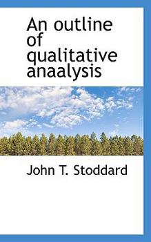 Paperback An Outline of Qualitative Anaalysis Book