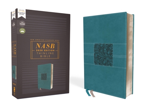 Imitation Leather Nasb, Thinline Bible, Leathersoft, Teal, Red Letter Edition, 2020 Text, Comfort Print Book