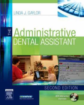 Paperback The Administrative Dental Assistant [With CDROM] Book