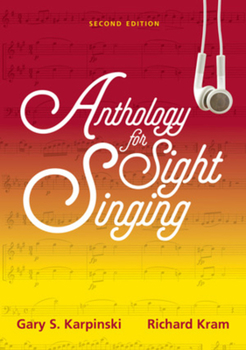 Spiral-bound Anthology for Sight Singing Book