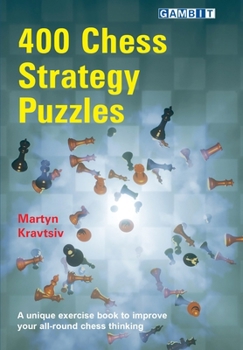 Paperback 400 Chess Strategy Puzzles Book