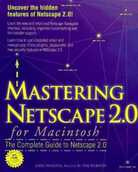 Paperback Mastering Netscape 2.0 Mac Book