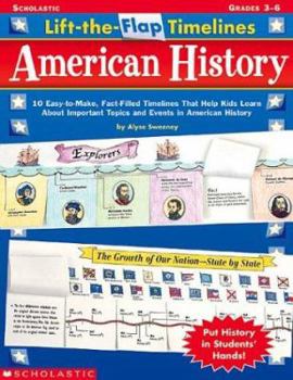 Paperback American History: 10 Easy-To-Make, Fact-Filled Timelines That Help Kids Learn about Important Topics and Events in American History Book