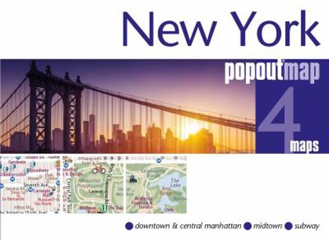 Map New York Popout Map Book