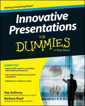 Paperback Innovative Presentations for Dummies Book
