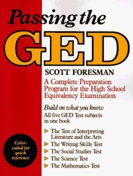 Paperback Passing the GED REV Book