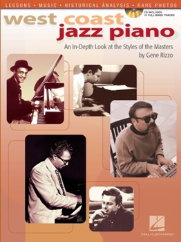 West Coast Jazz Piano An In Depth Look at the Style of the Masters Bk/Cd