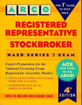 Paperback Registered Representative/Stockbroker: NASD Series 7 Exam Book