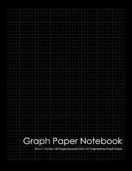 Graph Paper Notebook: Graph Paper Notebook: 8.5 x 11 Inches 100 Pages Squared Grid 1/5" Engineering Graph Paper