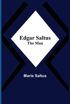 Paperback Edgar Saltus; The Man Book