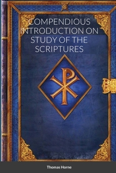 Paperback Compendious Introduction on Study of the Scriptures Book