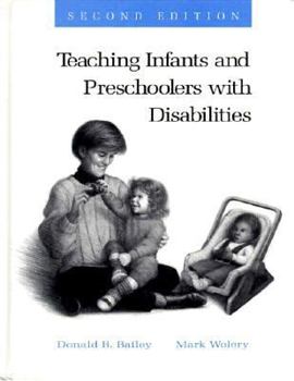 Hardcover Teaching Infants and Preschoolers with Disabilities Book