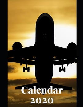 Flight Attendant Calendar 2020: Calendar Weekly Planer 2020 Logbook Diary Gift Todo Memory Book Budget Planner Hobby | Men, Woman, Girls & Boys | 8.5" ... 21.59 x 27.94 cm | 57 Pages (Calendars 2020)