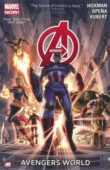 Paperback Avengers World Book
