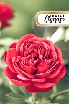 Daily Planner 2020: Red Rose Flowers Gardening 52 Weeks 365 Day Daily Planner for Year 2020 6”x9” Everyday Organizer Monday to Sunday Flower Grower ... Scheduler New Year Gift 2020 Red Classy Rose