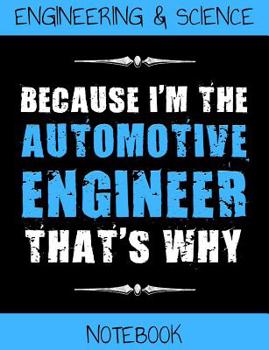 Paperback Engineering & Science Notebook: Composition Book for Automotive Engineers or Engineering Students (100 Pages Half Squared 4x4 Graph Paper Half Wide Ru Book
