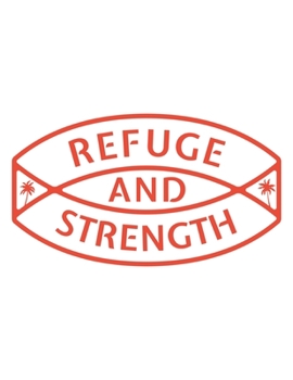 Paperback Refuge and Strength: 150 Pages, Soft Matte Cover, 8.5 x 11 Book