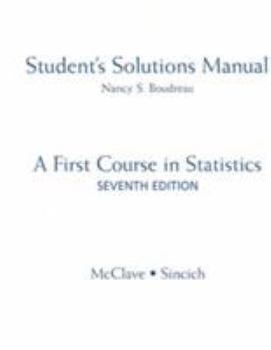 Paperback First Course in Statistics Book