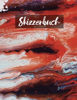 Skizzenbuch: Zeichenbuchleerstellen zum Skizzieren, Malen, Schreiben, Zeichnen, Kritzeln für Anfänger, Lerntiere, Alphabete. (German Edition)